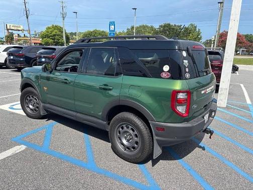 ERUPTION GREEN METALLIC 2024 Ford Bronco Sport BADLANDS