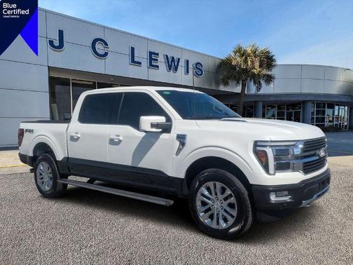 STAR WHITE METALLIC TRICOAT 2024 Ford F-150 KING RANCH