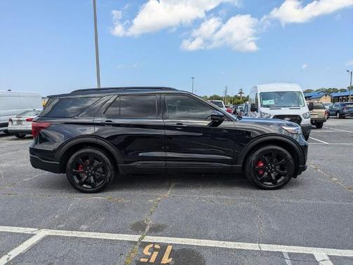 AGATE BLACK METALLIC 2023 Ford Explorer ST