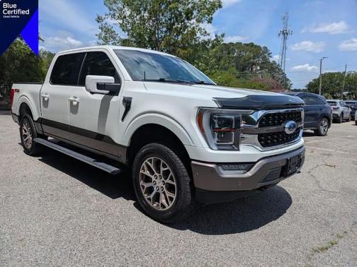STAR WHITE METALLIC TRICOAT 2023 Ford F-150 KING RANCH