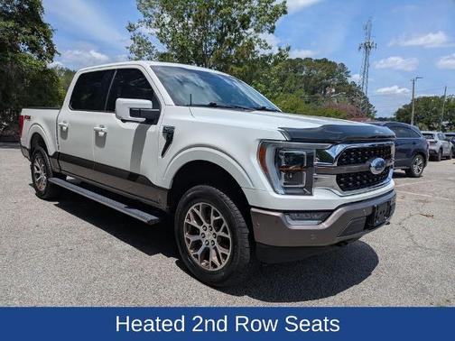 STAR WHITE METALLIC TRICOAT 2023 Ford F-150 KING RANCH