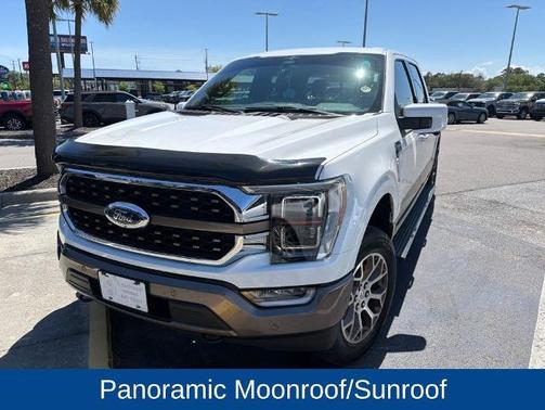 STAR WHITE METALLIC TRICOAT 2023 Ford F-150 KING RANCH
