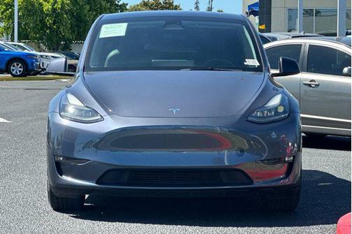 Gray 2023 Tesla Model Y Performance Dual Motor All-Wheel Drive