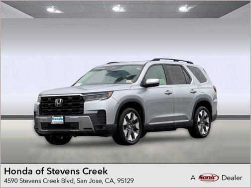 Solar Silver Metallic 2026 Honda Pilot Touring 8-Passenger