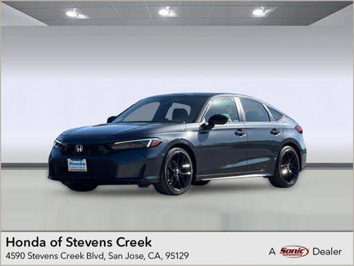 Meteorite Gray Metallic 2026 Honda Civic Sport