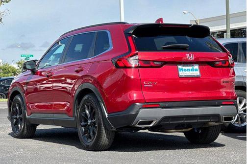 Radiant Red Metallic 2024 Honda CR-V Hybrid Sport FWD