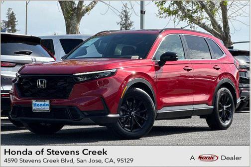 Radiant Red Metallic 2024 Honda CR-V Hybrid Sport FWD