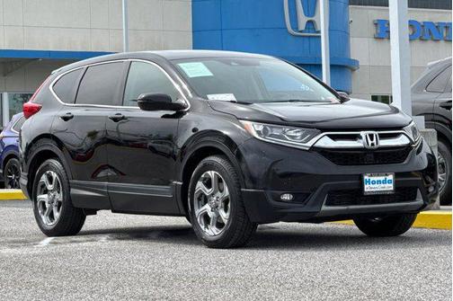 Black 2017 Honda CR-V EX-L