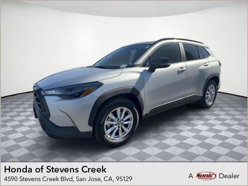 Sonic Silver 2026 Toyota Corolla Cross LE