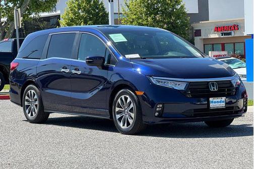 Obsidian Blue Pearl 2023 Honda Odyssey EX-L