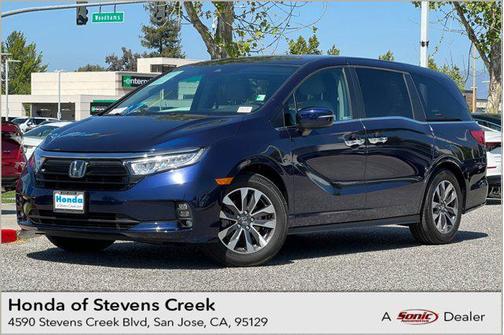 Obsidian Blue Pearl 2023 Honda Odyssey EX-L