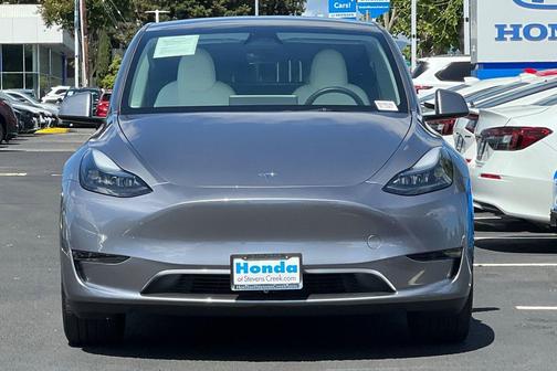Stealth Grey 2025 Tesla Model Y Long Range Dual Motor Rear-Wheel Drive