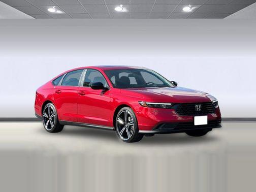 Radiant Red Metallic 2026 Honda Accord Hybrid Sport