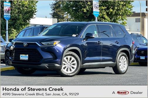 Blueprint 2025 Toyota Grand Highlander XLE