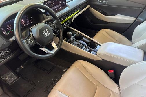 Radiant Red Metallic 2024 Honda Accord Hybrid Touring
