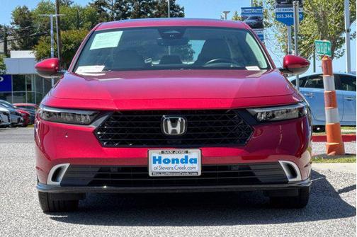 Radiant Red Metallic 2024 Honda Accord Hybrid Touring