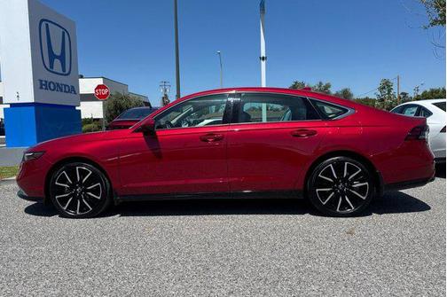 Radiant Red Metallic 2024 Honda Accord Hybrid Touring