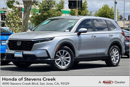 Lunar Silver Metallic 2024 Honda CR-V EX 2WD
