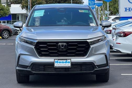 Lunar Silver Metallic 2024 Honda CR-V EX 2WD