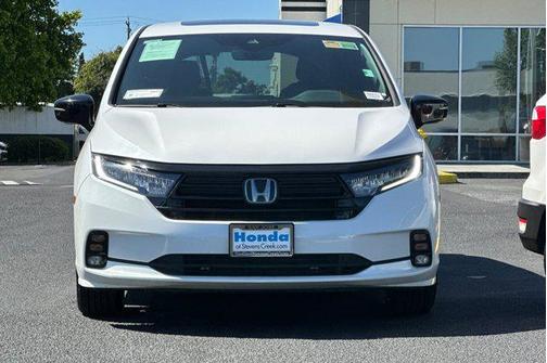 Platinum White Pearl 2024 Honda Odyssey Sport
