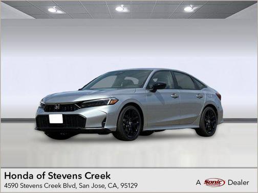 Solar Silver Metallic 2026 Honda Civic Sport