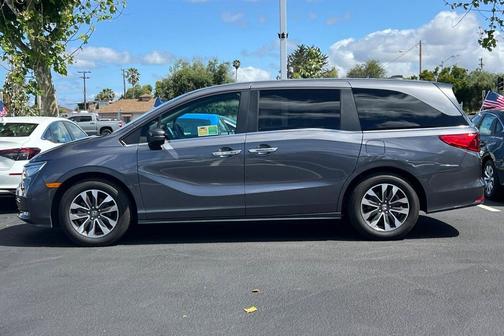 Modern Steel Metallic 2024 Honda Odyssey EX-L