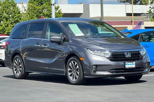 Modern Steel Metallic 2024 Honda Odyssey EX-L