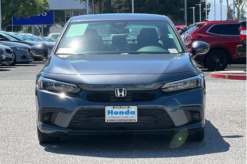 Gray 2023 Honda Civic EX