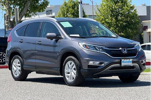 Gray 2016 Honda CR-V EX-L