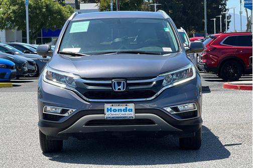 Gray 2016 Honda CR-V EX-L