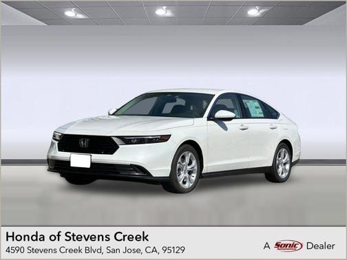 Platinum White Pearl 2026 Honda Accord LX 1.5T