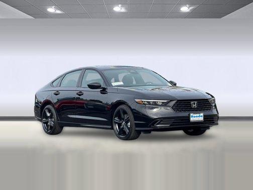 Crystal Black Pearl 2026 Honda Accord Hybrid Sport-L