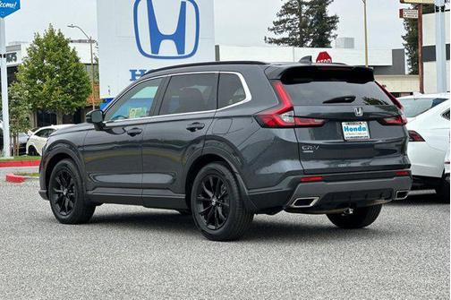 Gray 2024 Honda CR-V Hybrid Sport FWD