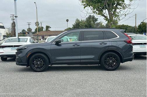 Gray 2024 Honda CR-V Hybrid Sport FWD