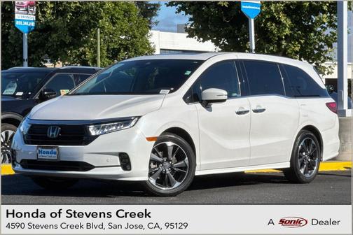 Platinum White Pearl 2023 Honda Odyssey Elite