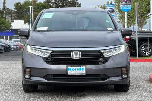 Gray 2023 Honda Odyssey EX-L