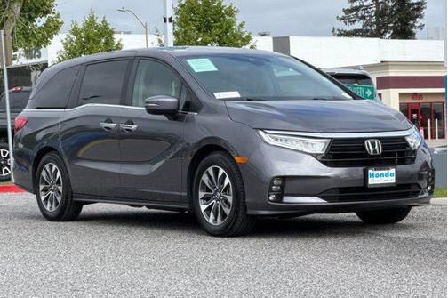 Gray 2023 Honda Odyssey EX-L