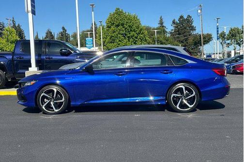 Still Night Pearl 2022 Honda Accord Hybrid Sport