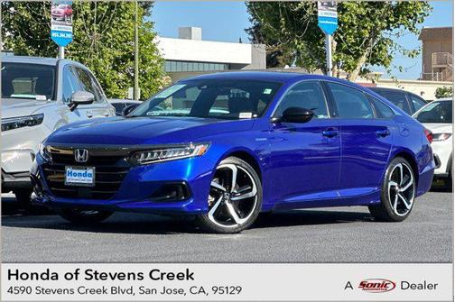 Still Night Pearl 2022 Honda Accord Hybrid Sport