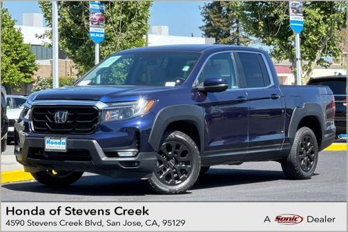 Obsidian Blue Pearl 2023 Honda Ridgeline RTL