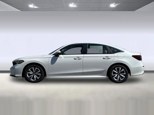 Platinum White Pearl 2026 Honda Civic LX