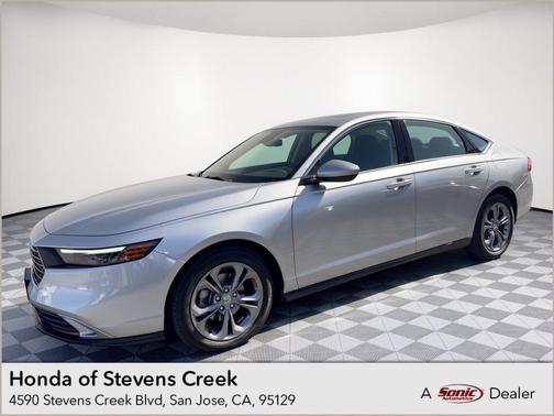 Solar Silver Metallic 2024 Honda Accord EX
