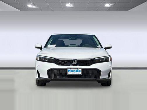 Platinum White Pearl 2026 Honda Civic LX