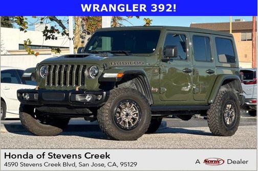 Sarge Green Clearcoat 2023 Jeep Wrangler Rubicon 392