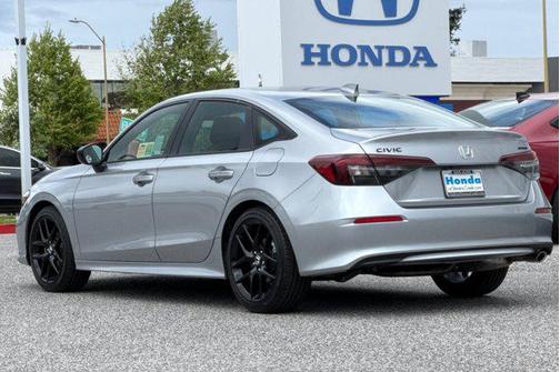 Solar Silver Metallic 2026 Honda Civic Sport