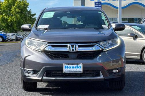 Gray 2019 Honda CR-V EX-L