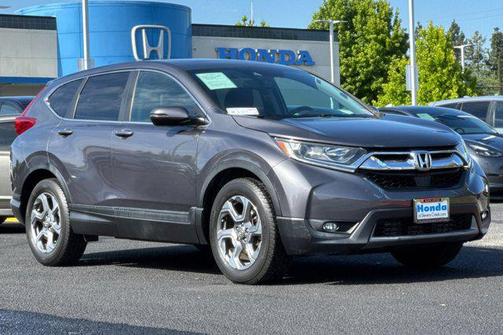 Gray 2019 Honda CR-V EX-L