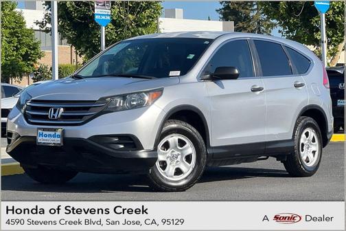 Alabaster Silver Metallic 2014 Honda CR-V LX