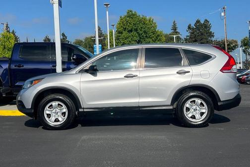 Alabaster Silver Metallic 2014 Honda CR-V LX