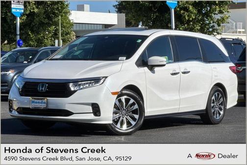 Platinum White Pearl 2024 Honda Odyssey EX-L